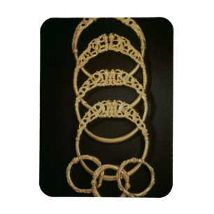 Íman Braceletes Dourados do tesouro de Ertsfield, 4o ce