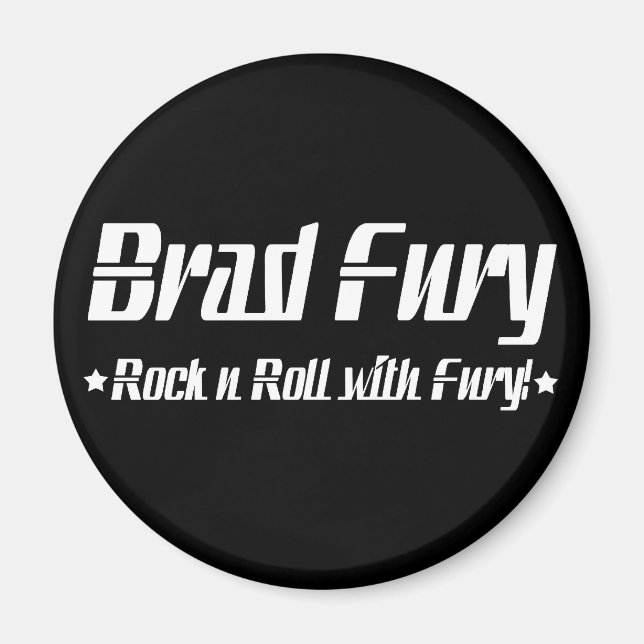 Íman Brad Fury Magnet (Frente)