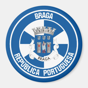 Íman Braga Round Emblem