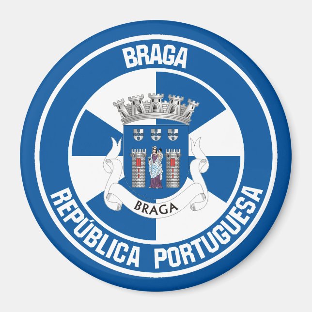 Íman Braga Round Emblem (Frente)