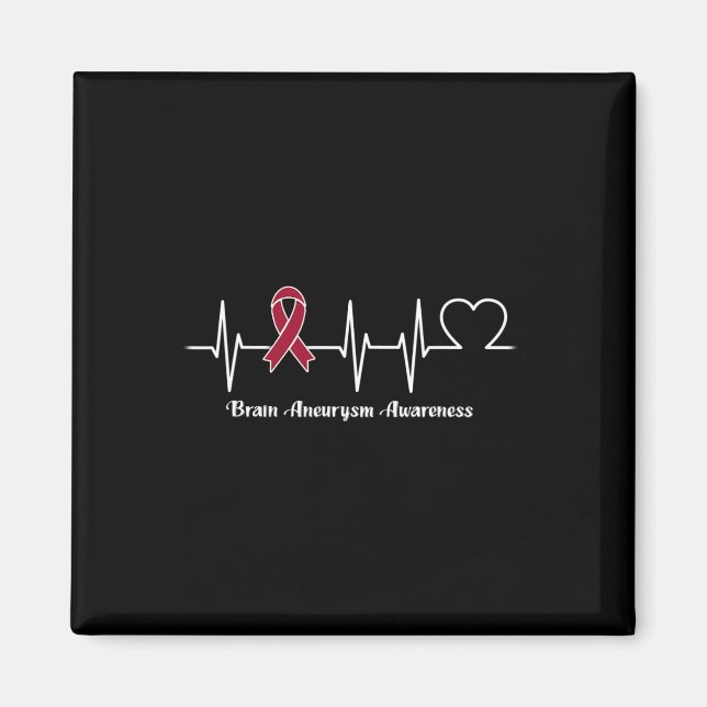 Íman Brain Aneurysm Warrior (Frente)