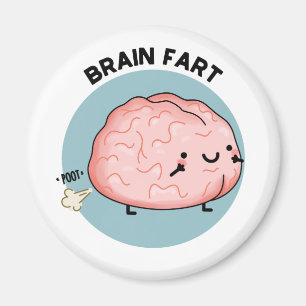 Íman Brain Fart Engraçado Anatomia Pun