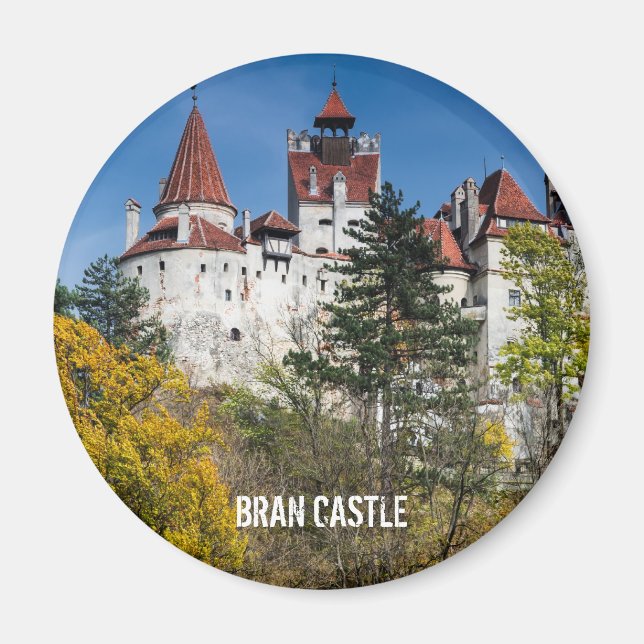 Íman Bran Castle, Romênia Magnet (Frente)