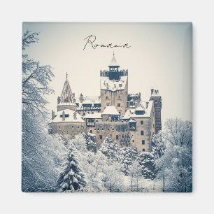 Íman Bran Castle Romênia Winter