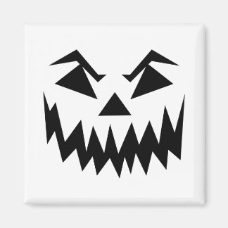 Íman Branca de Halloween, Cara Assustadora