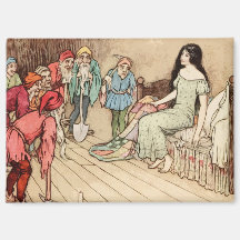 Branca de Neve por Warwick Goble