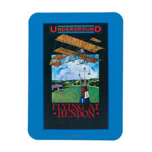 Íman Branco E Plano Sobre Poster de Aeródromo