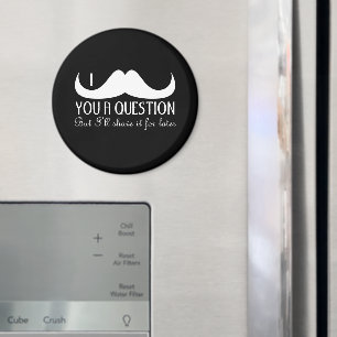 Íman Branco na moda e legal mim bigode você uma