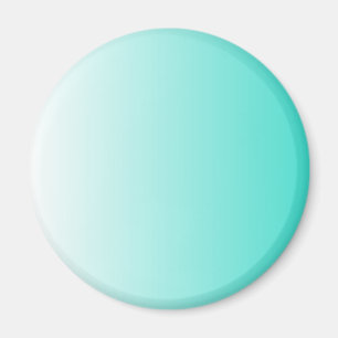 Íman Branco Ombre de turquesa