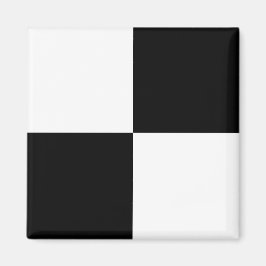 Íman Branco Preto Verificado