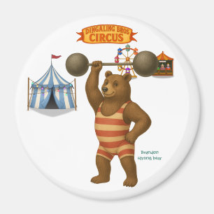 Íman Brandon, urso forte do circo