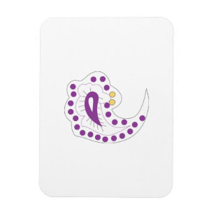 Íman Bransoletka z serduszkiem Style, Light EggPlant