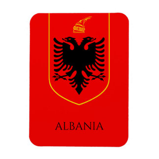 Íman Brasão de Armas Albanês Patrimônio Nacional Arte