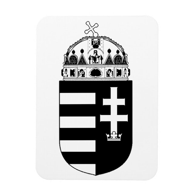 Íman Brasão de armas da Hungria (Vertical)