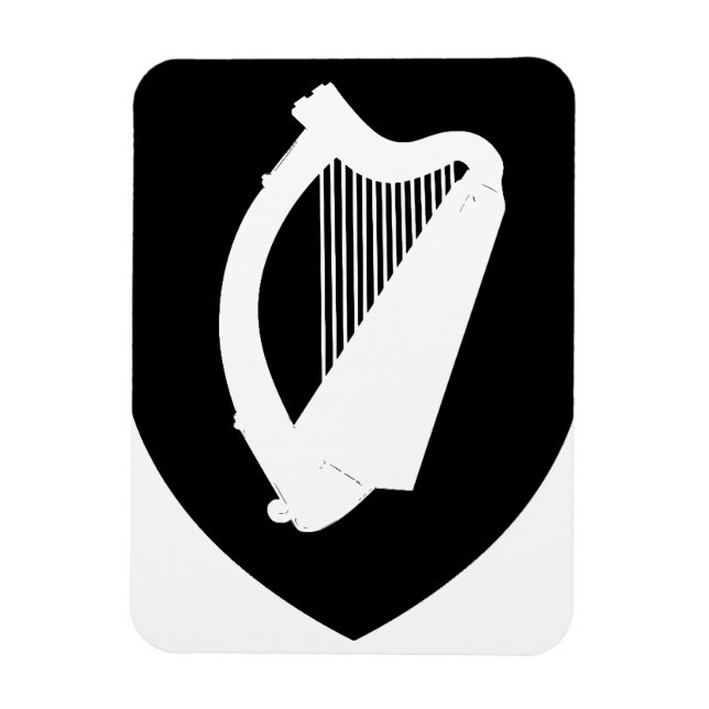 Íman Brasão de armas da Irlanda (Vertical)