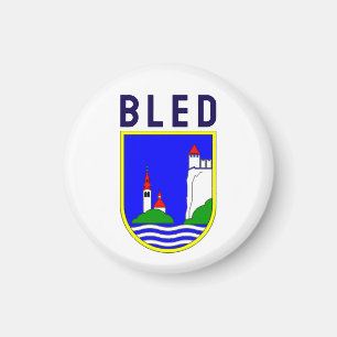 Íman Brasão de armas de Bled, Eslovênia