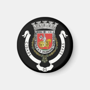 Íman Brasão de Armas de Elvas, Portugal