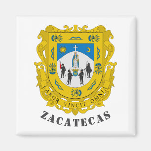 Íman Brasão de Armas de Zacatecas, México