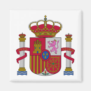 Íman Brasão de armas símbolo emblema bandeira da Espanh
