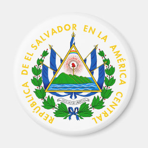 Íman brasão de armas símbolo emblema bandeira do país E