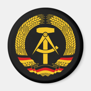 Íman Brasão de East Germany/selo estado da alemanha