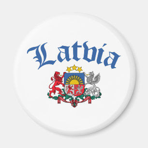 Íman Brasão de Latvia