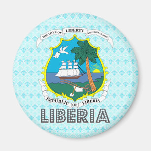 Íman Brasão de Liberia