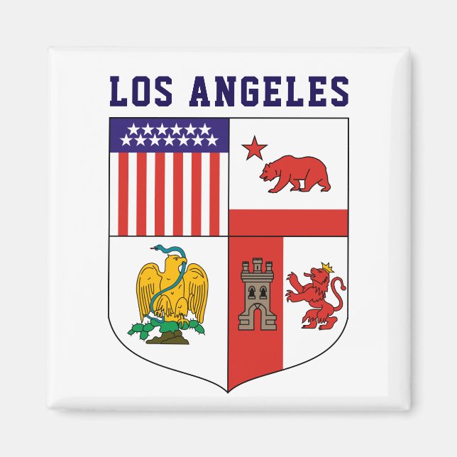 Íman Brasão de Los Angeles (Frente)