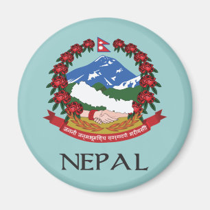 Íman Brasão de Nepal