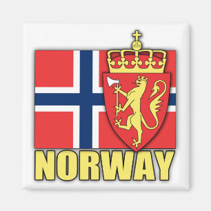 Íman Brasão de Noruega