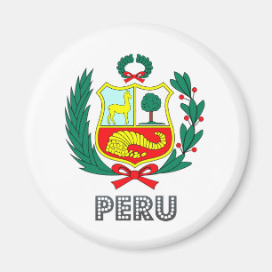 Íman Brasão de Peru