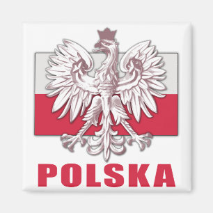 Íman Brasão de Polska do Polônia