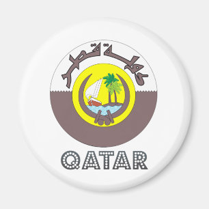 Íman Brasão de Qatar