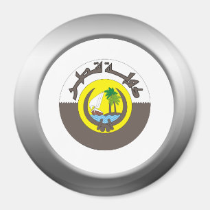 Íman Brasão de Qatar