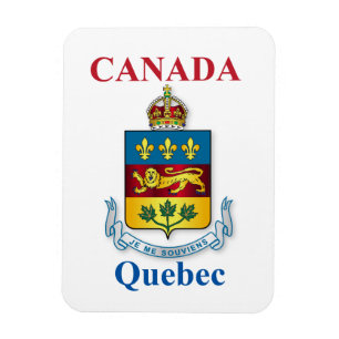 Íman Brasão de Quebeque