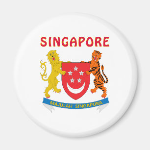 Íman Brasão de SINGAPORE