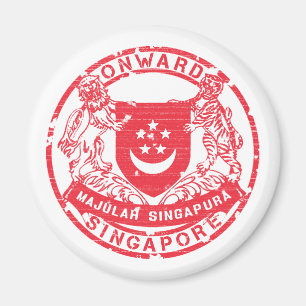 Íman Brasão de Singapore