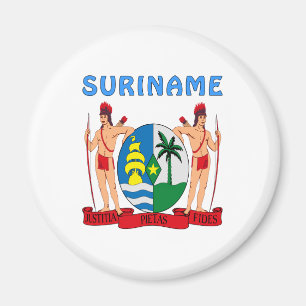 Íman Brasão de Suriname