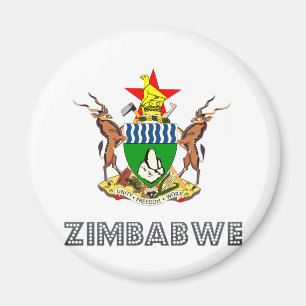 Íman Brasão de Zimbabwe