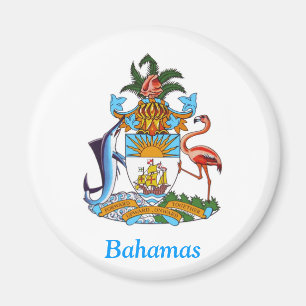 Íman Brasão dos Bahamas