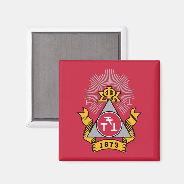 Íman Brasão Phi Sigma Kappa (Front/Back)