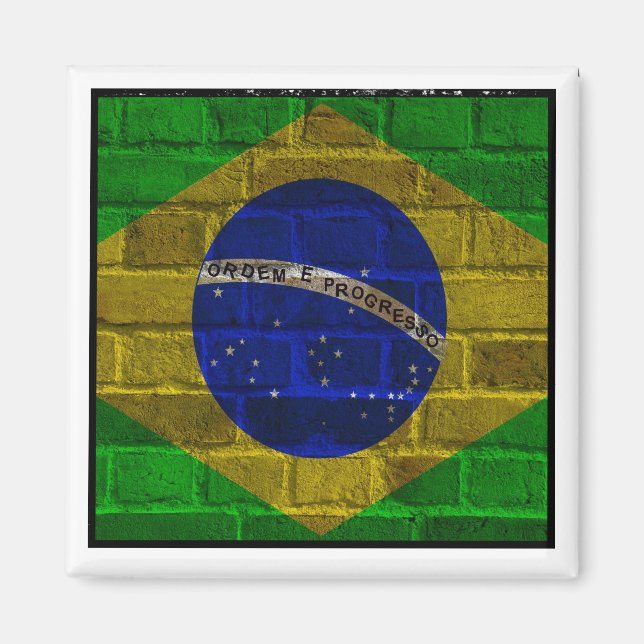 Íman Brasil, Bandeira do Brasil - Rio de Janeiro (safra (Frente)