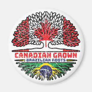 Íman Brasil: Canadá, Canadá, Bandeira de Raízes de Árvo