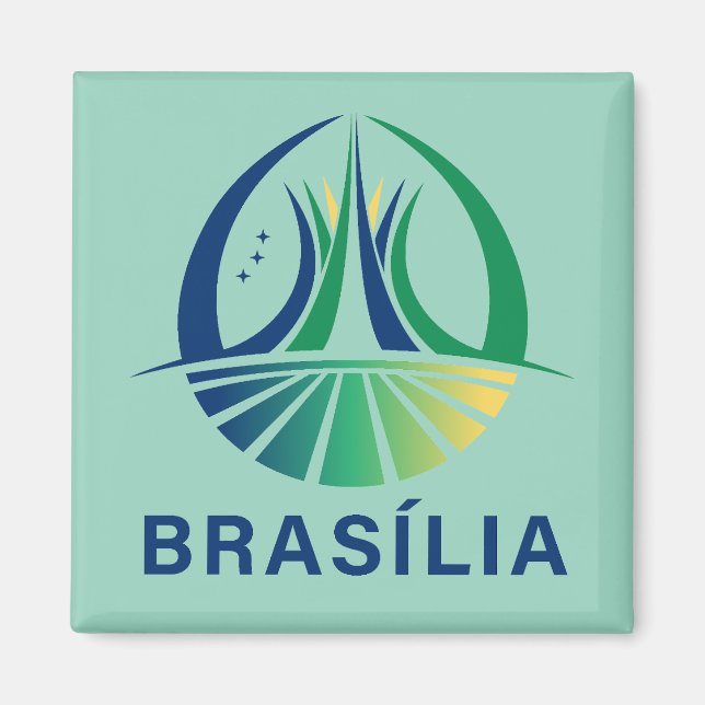 Íman Brasilia Brazil Capital (Frente)