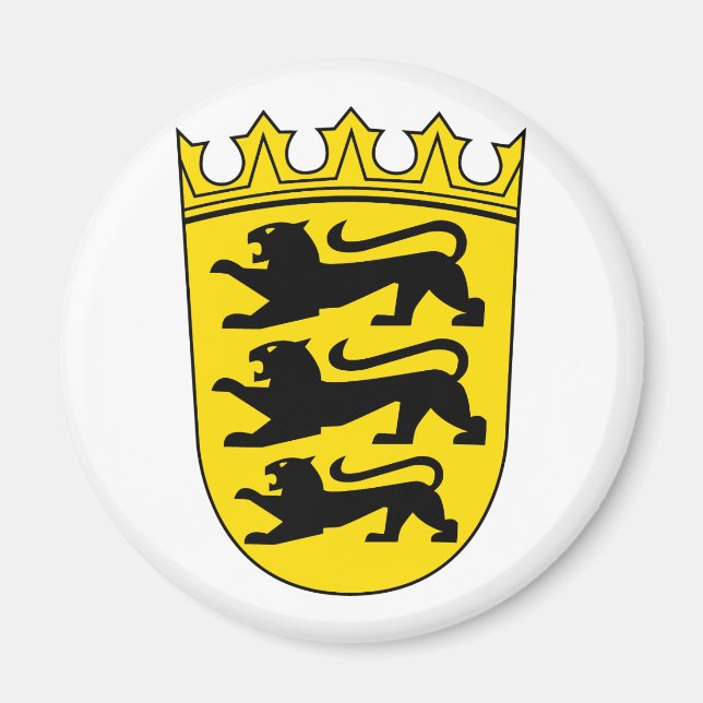 Íman Brasões pequenas de Baden-Württemberg (Frente)