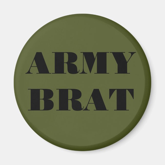 Íman Brat do Exército do Magnet (Frente)