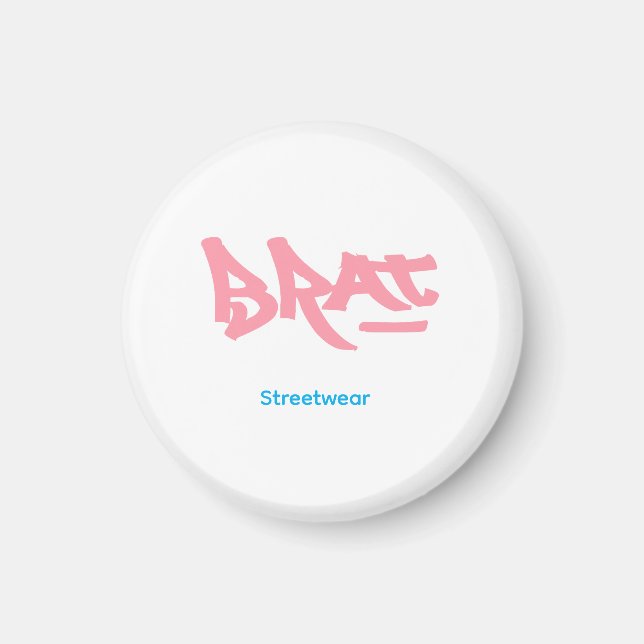 Íman Brat logo (Frente)