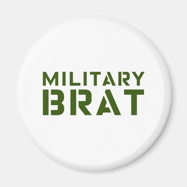 Íman Brat Militar (Frente)