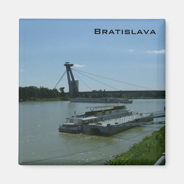 Íman Bratislava e Danúbio (Frente)