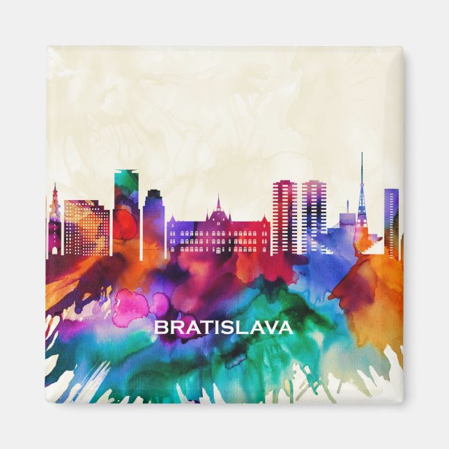 Íman Bratislava Skyline (Frente)